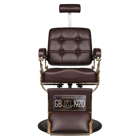 Barberstol GABBIANO Boss brun