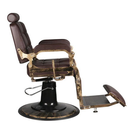 Barberstol GABBIANO Boss brun