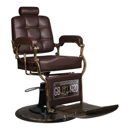 Barberstol GABBIANO Boss brun
