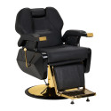 HAIR SYSTEM New York barberstol sort/guld