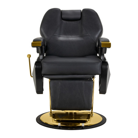 HAIR SYSTEM New York barberstol sort/guld