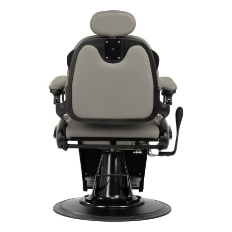 GABBIANO Francesco gray barber chair with black base