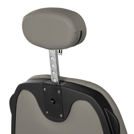 GABBIANO Francesco gray barber chair with black base