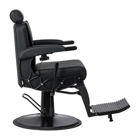 Barberstol med massagefunktion GABBIANO Continental svart