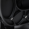 Professional barber chair with massage function GABBIANO Continental black