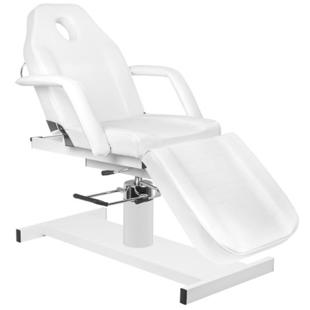 Hydraulic cosmetic chair A 210D with white cradle