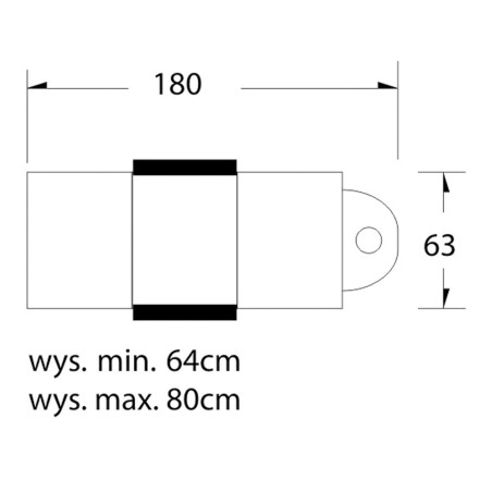 Kozmetični stol hyd. A 210 siv