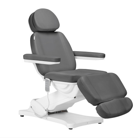 Elektrisk kosmetikstol SILLON CLASSIC med 4 motorer og grå vugge