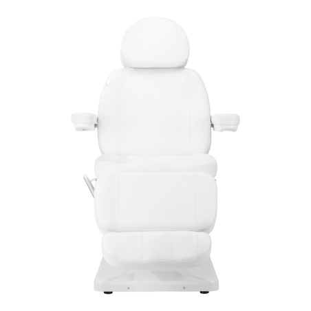 Elektrisk skönhetsstol SILLON Luxury med 3 motorer, vit