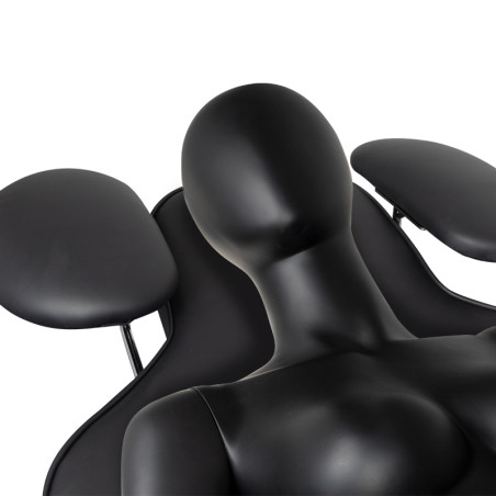 Fauteuil pour le traitement des cils Ivette noir