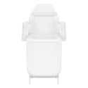 Fauteuil cosmétique 557A avec plateaux blancs
