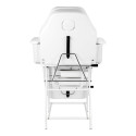 Fauteuil cosmétique 557A avec plateaux blancs