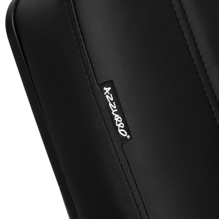 Scaun cosmetic AZZURRO Lux 3m negru