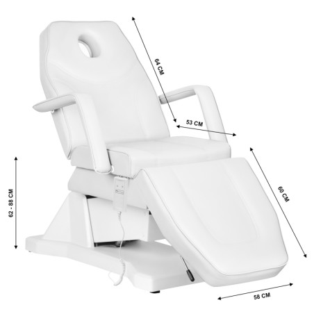 Elektrischer Kosmetikstuhl SILLON Soft 1 Motor weiß