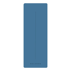 Dunkelblaues Yoga-Matt Balance
