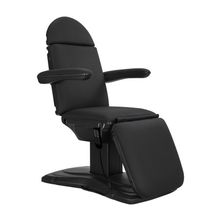 Elektrické kosmetické křeslo SILLON Eclipse, 3 motory, černé