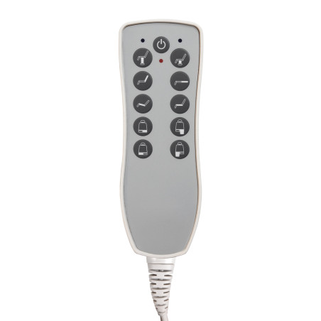 Fauteuil esthétique électrique AZZURRO Lux 5 moteurs blanc