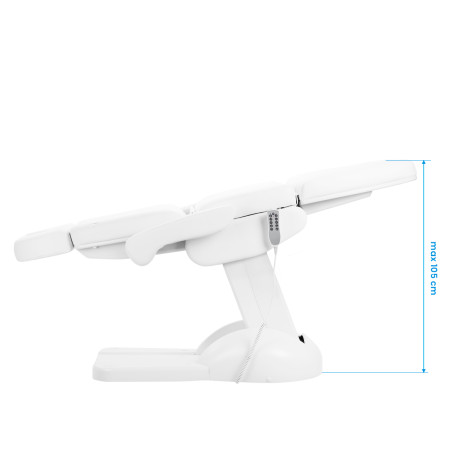 Fauteuil esthétique électrique AZZURRO Lux 5 moteurs blanc