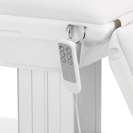 Sillón cosmético eléctrico SILLON Eclipse de 3 motores, blanco