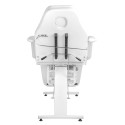 Sillón cosmético Basic 202 con bandejas blanco
