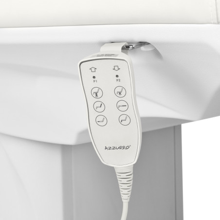 AZZURRO 891 poltrona elétrica de estética branca