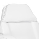 Sedia cosmetica Sillon con vassoio bianco