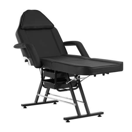 Sedia cosmetica Sillon con vassoio nero