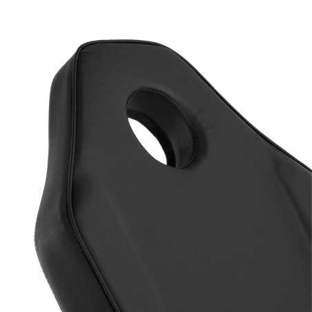 Sedia cosmetica Sillon con vassoio nero