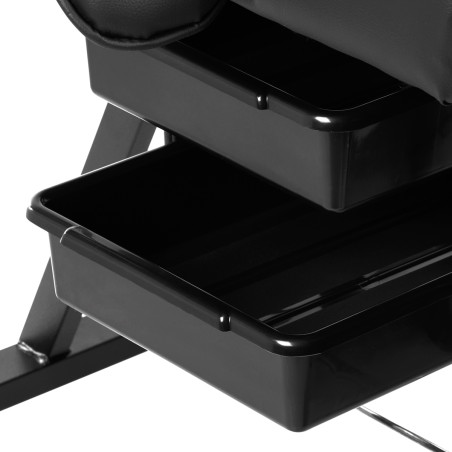 Kozmetička stolica SILLON s crnim pladnjem