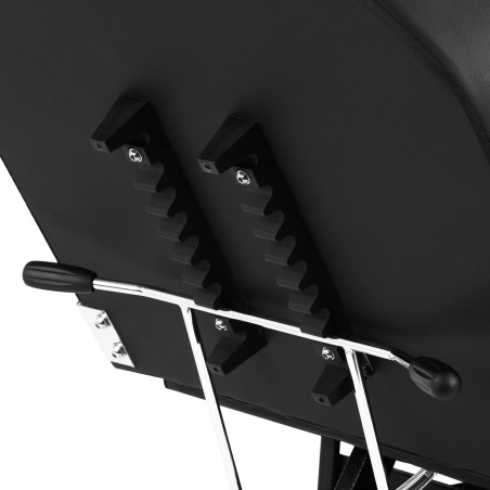 Sedia cosmetica Sillon con vassoio nero