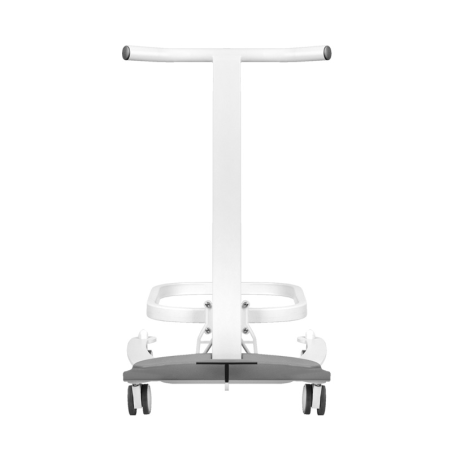 Tabuleiro de pedicure Comfort com rodas e função de elevação
