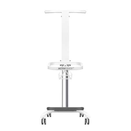 Comfort pedicure tray on wheels with lifting function