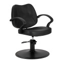 Hair System Poltrona da parrucchiere Borneo Nera