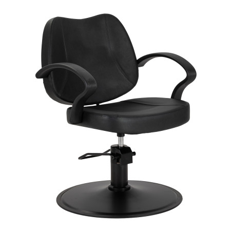 Hair System Poltrona da parrucchiere Borneo Nera