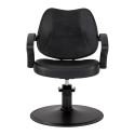 Hair System Poltrona da parrucchiere Borneo Nera