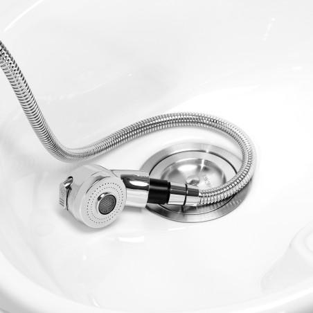 GABBIANO bac de lavage électrique pour coiffeurs TRYCHO marron