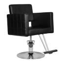 Sedia per parrucchieri Hair System HS33 nero