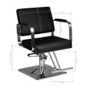 Friseurstuhl HAIR SYSTEM HS202 schwarz