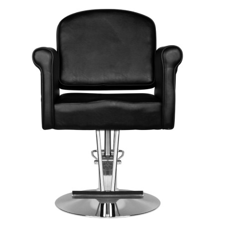 HAIR SYSTEM HS69 zwarte kappersstoel