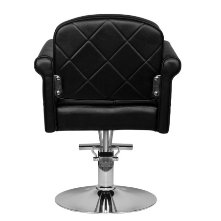 HAIR SYSTEM HS69 zwarte kappersstoel
