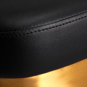 Friseurstuhl GABBIANO Granada Schwarz-Gold
