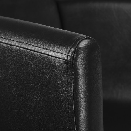 GABBIANO Friseurstuhl Mataro Schwarz