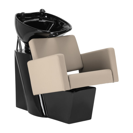 GABBIANO Friseurwaschbecken Vitoria grau-beige