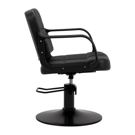 HAIR SYSTEM Komodo black hairdressing chair