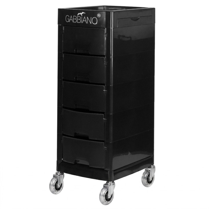 GABBIANO kappersassistent FT65-A zwart
