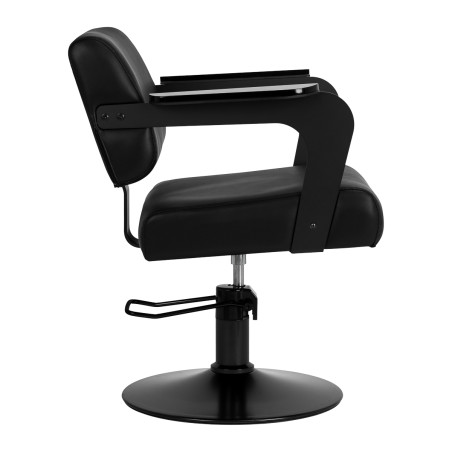 HAIR SYSTEM Kadeřnické křeslo Jet noir, černé
