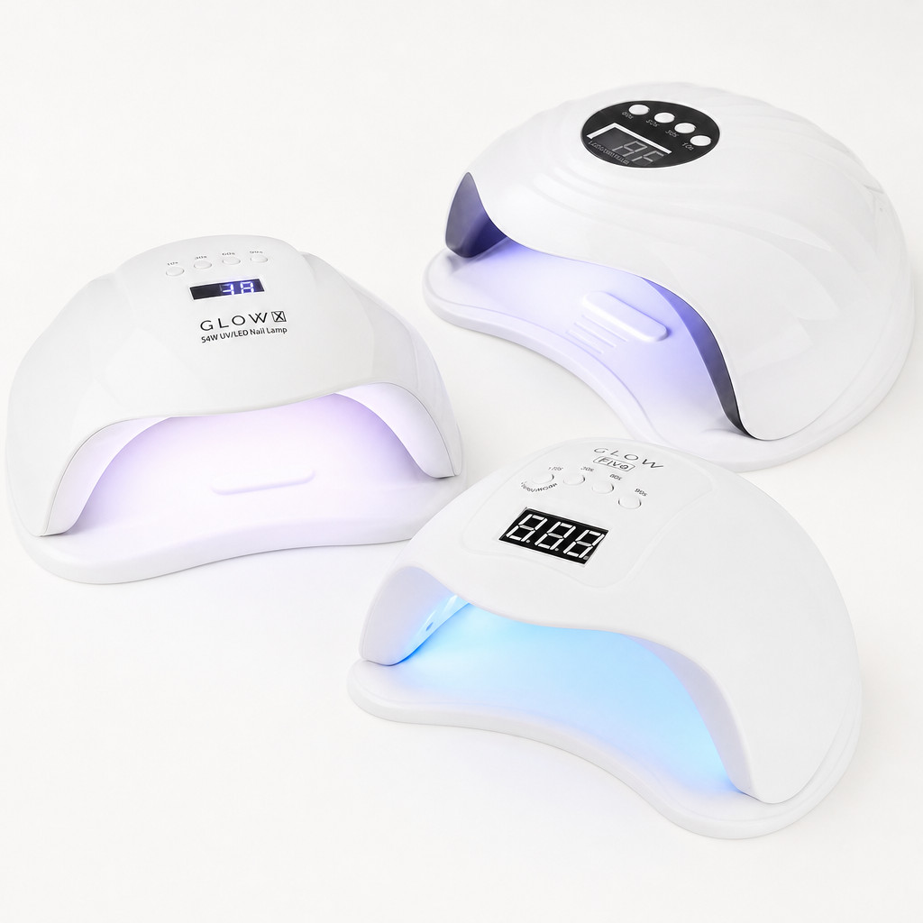 LED a UV lampy na nechty